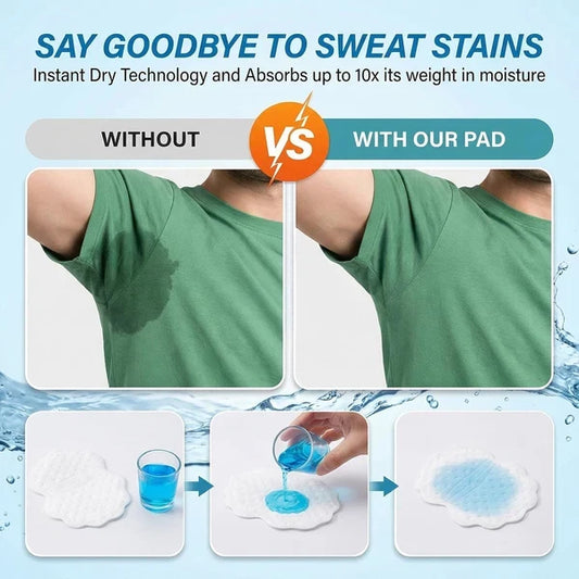Underarm Sweat Absorbent Pads