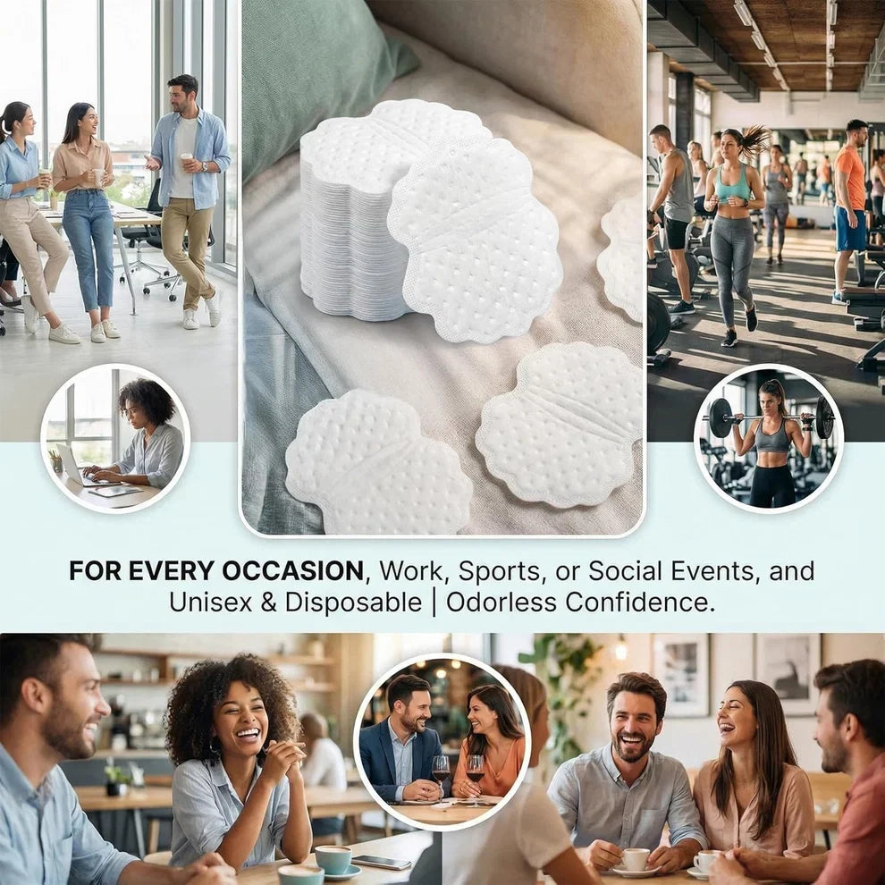 Underarm Sweat Absorbent Pads